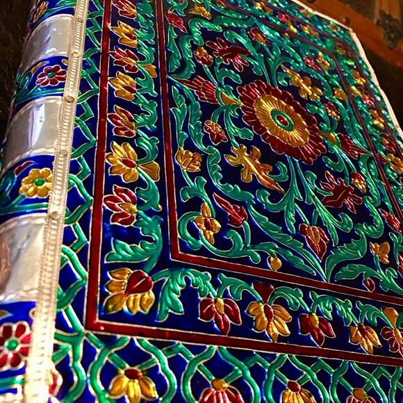 Vintage Indian Silver Jewelry Box - Picture 6 of 9